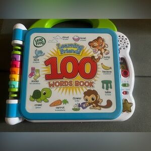 Leapfrog - Learning Friends 100 Words Book - English & Spanish